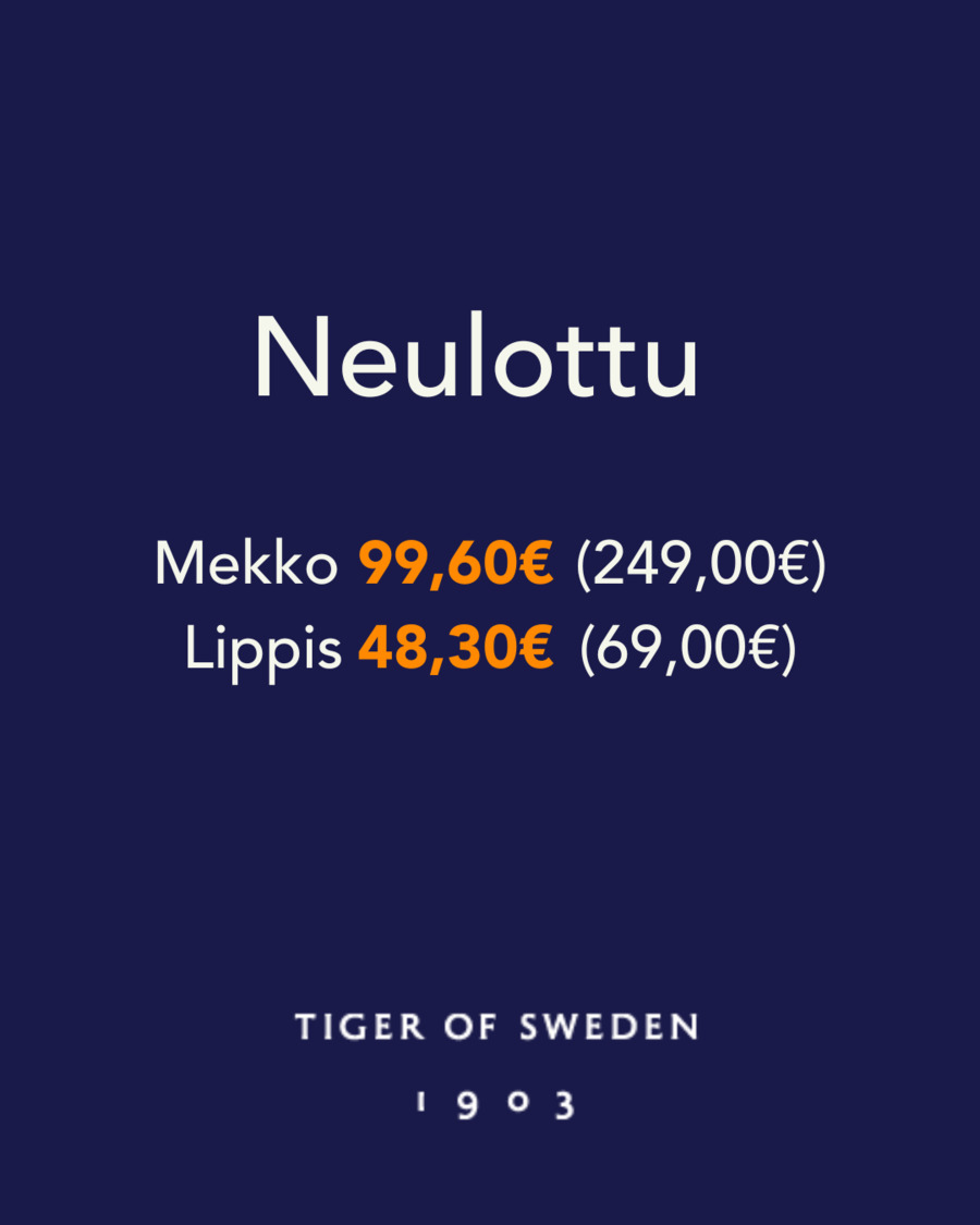 Mekko 99,60€ ha lippis 48,30€