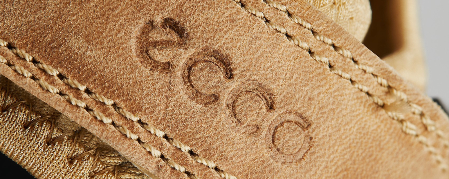 Brown leather shoe