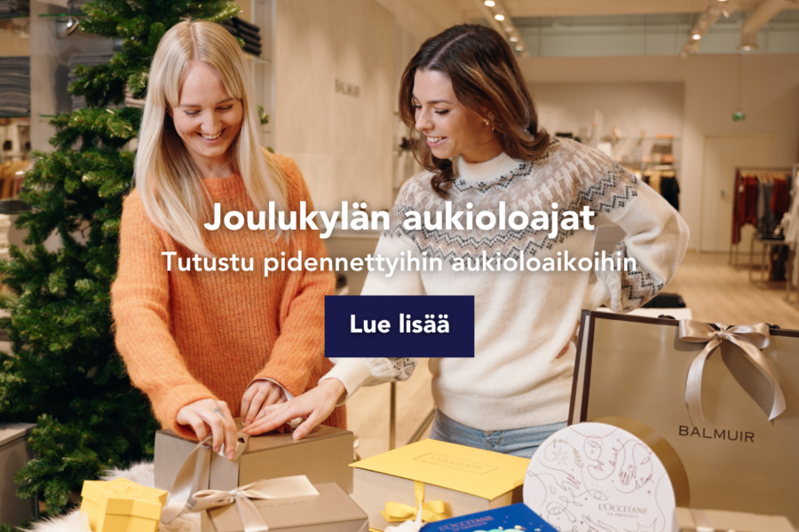 Joulun aukioloajat