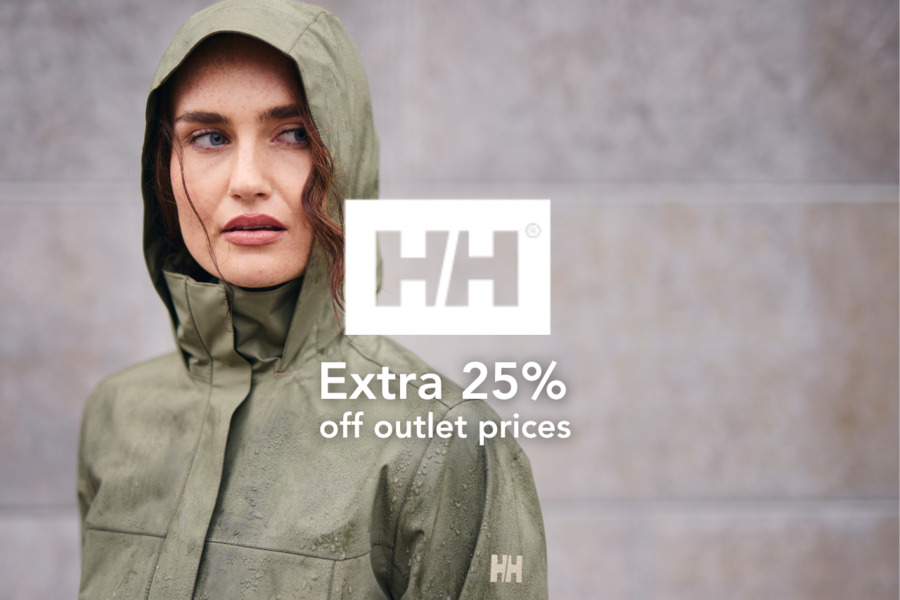 Get 25% off outlet prices