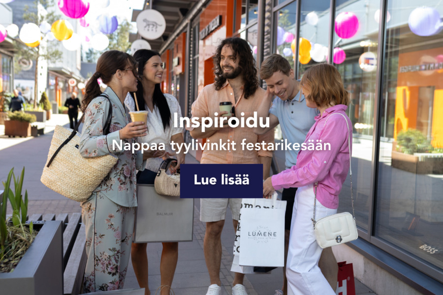 Nappaa tyylivinkit festarikesään