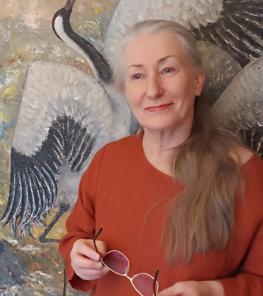 Taiteilija Auli-Maritta Ruuskanen