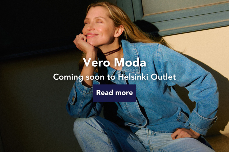 Vero Moda will be opening its own outlet store at Helsinki Outlet this spring!
