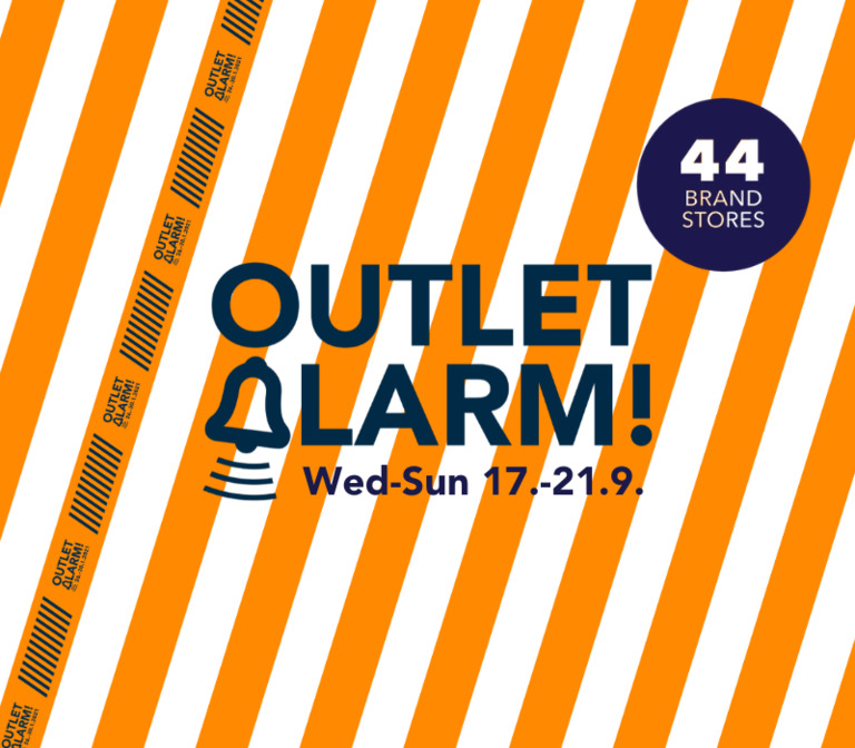 Outlet Alarm 17.-21.9. in the village and online