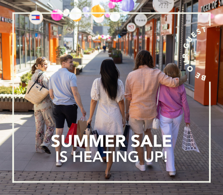 Summer Sale has started in the village and online
