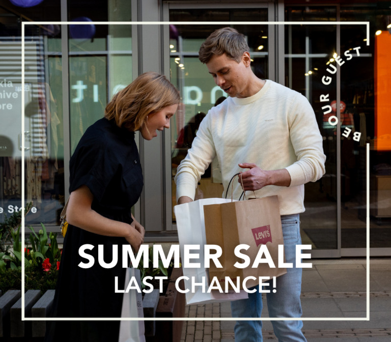 Summer Sale final in the village and online