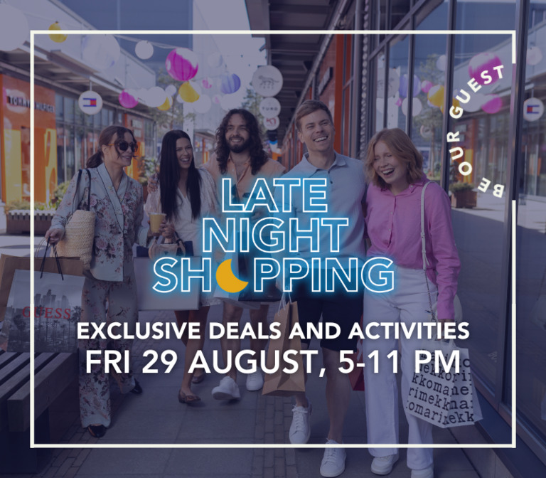 Exclusive deals and activities on Friday 29.8. at 17-23