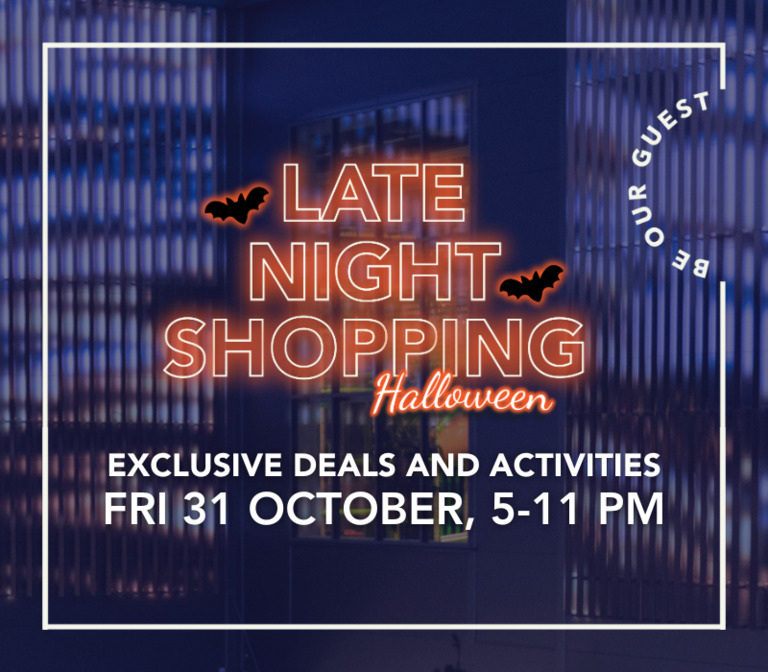 Exclusive deals and activities on Friday 31.10. 17-23