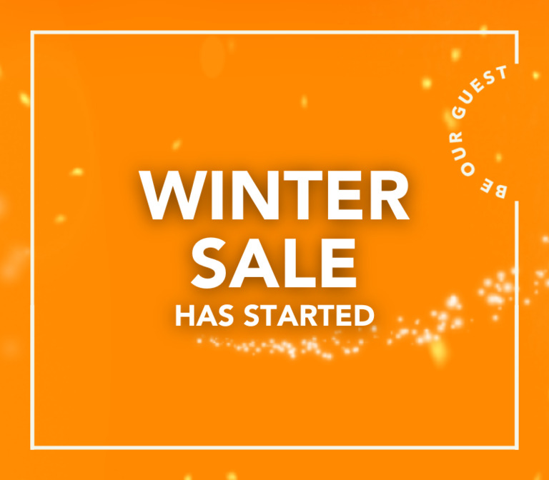 Winter Sale has started at the outlet