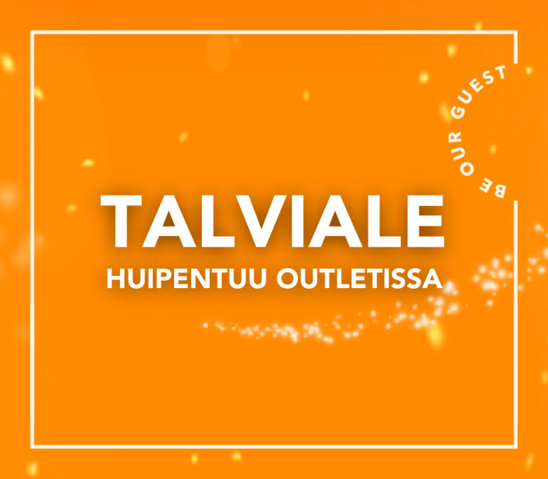 Talviale huipentuu ostoskylässä ja verkossa