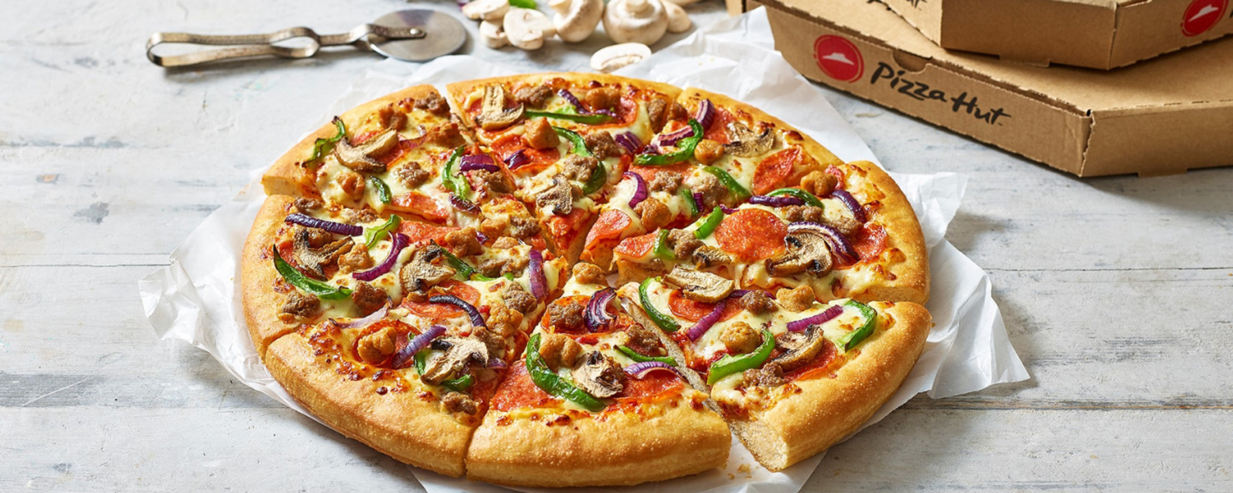 Pizza ja pizzalaatikot