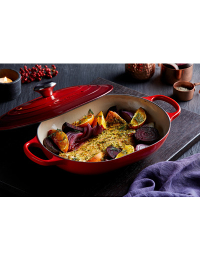 Cast Iron Oblong Casserole