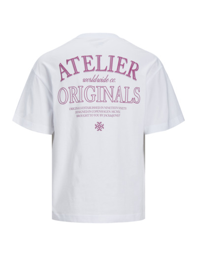 Backprinted tee