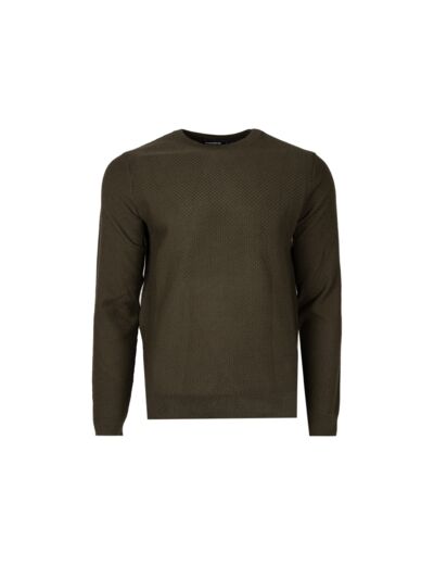 M COTTON STRUCTURE ORG SWEATER