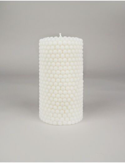 BALMUIR, Balzola-kynttilä, 9x15cm, pearl
