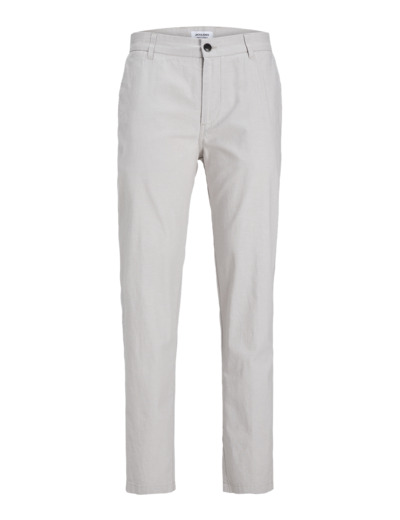 Cotton linen blend trousers