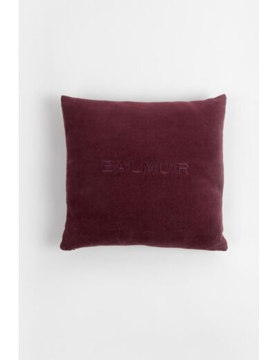 BALMUIR, Cassia logo-tyynynpäällinen, 40x40cm, dark cherry