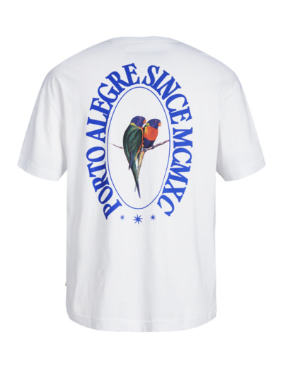 Backprinted t-shirt
