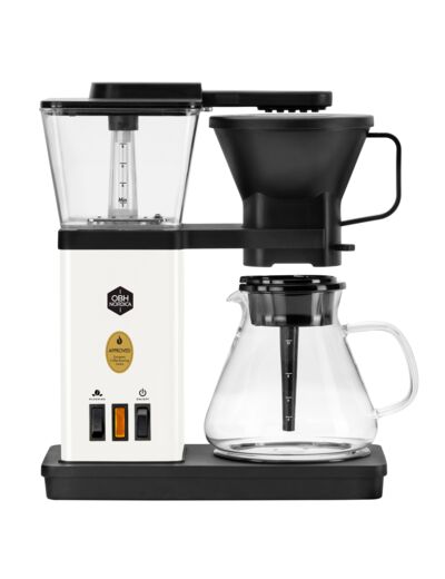 Blooming white coffee maker 1,25 l. 1430-1690 W